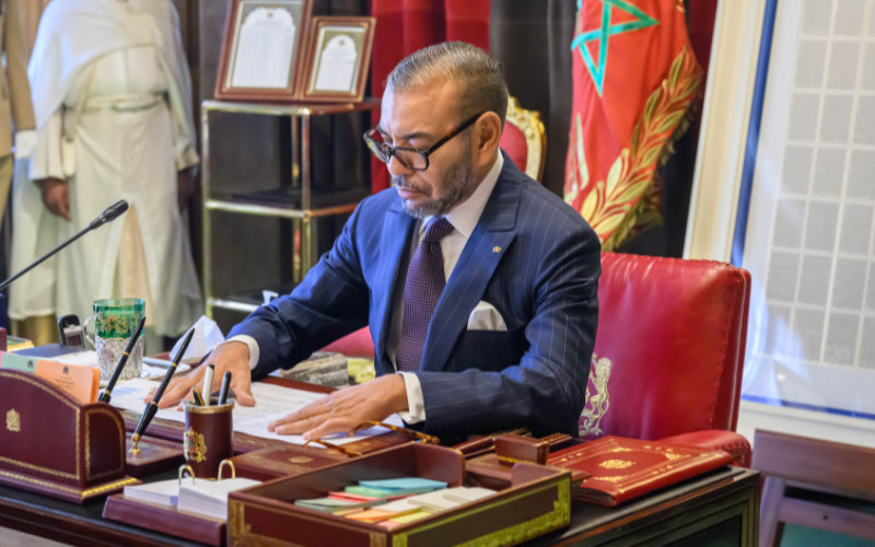 Il re Mohammed VI si sta muovendo