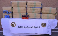 L'Algérie annonce la saisie d'une tonne de cannabis à la frontière marocaine