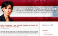 Quand l'image de Rachida Dati passe par le Net