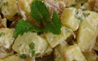 Salade de pommes de terre à la menthe 