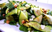 Salade de courgettes 
