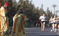 6000 athlètes au marathon international de Marrakech
