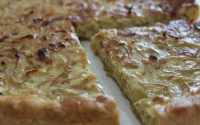 Tarte à l'oignon et au cumin 