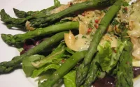 Salade d'asperges au fenouil 