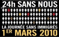 France : journée sans immigrés le 1er mars 2010