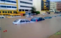 Casablanca sous les eaux