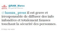 Un faux tweet sème la panique chez la RAM