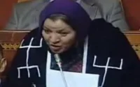 Raïssa Tabaamrant parle en tamazight au parlement 