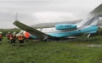 Un avion marocain sort de sa piste en Suisse