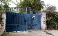 Tags racistes sur la maison du consul du Maroc en Corse 