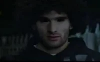 Marouane Fellaini dans une pub de Warrior Sports 