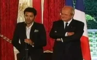 Jamel Debbouze à l'Elysée
