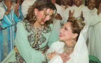 Photos : le mariage de Lalla Soukaïna et de Mehdi Regragui