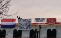 Une mosquée occupée par un mouvement d'extrême droite aux Pays-Bas