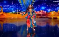 Une jeune ukrainienne épate le jury avec une danse marocaine