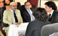 Le voyage de François Hollande au Maroc en photos