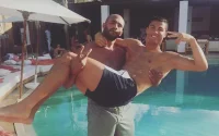 Cristiano Ronaldo et Badr Hari à Marrakech (photos)