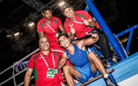 Photos : Mohamed Rabii, champion du monde de boxe