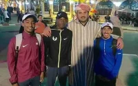 L'Emir du Qatar en jellaba à Ifrane (photo)