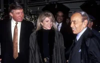 Photos : Donald Trump et Hassan II