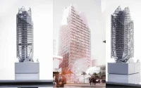 La tour de 122 mètres et 25 étages à Casablanca sera construite par Bouygues (photos)