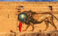 Du Street Art en plein désert marocain (Photos)