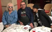 Photo : Mohammed VI, Jamel Debbouze et Michel Polnareff