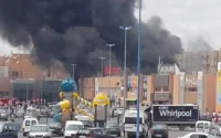 Le magasin « Mr Bricolage » de Marrakech prend feu (vidéo)