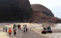 Ce qu'est devenue l'une des arches de la plage de Legzira (vidéo)
