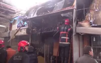 Une vingtaine de magasins ravagés par les flammes à Casablanca (vidéo)