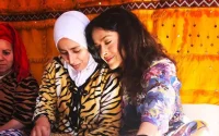 Nouvelles photos de Salma Hayek à Marrakech