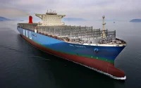 Mol Triumph, plus gros porte-conteneurs au monde, en route vers le Maroc