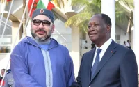 Arrivée du roi Mohammed VI en Côte d'Ivoire pour une visite de travail