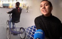 Handicapée, Khawla a retrouvé son vélo volé grâce à la mobilisation des internautes (vidéo)