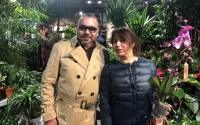 Photos : le roi Mohammed VI avec une Parisienne
