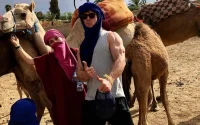 Des vacances au Maroc pour Chris Hemsworth et Elsa Pataky (photos)