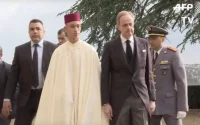 Le prince Moulay Hassan à Paris (vidéo)