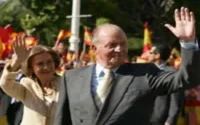 Juan Carlos en visite au Maroc