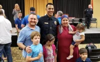 Un Marocain tout heureux de devenir policier aux Etats-Unis