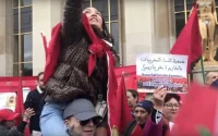 Les Marocains manifestent en nombre à Paris