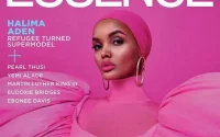 Halima Aden, en hijab, sur un grand magazine