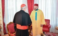 Le Roi Mohammed VI reçoit l'archevêque de Rabat