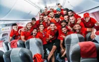 Les joueurs marocains en campagne contre le Covid-19