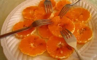 Salade d'orange à la cannelle 