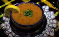 Harira aux lentilles et au vermicelle
