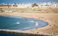 La plage de Rabat à l'heure du coronavirus (reportage)