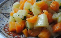 Salade de pommes de terre et carottes