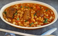 Tajine aux haricots blancs