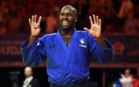 Teddy Riner en stage au Maroc (photo)