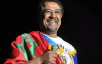 Cheb Khaled à la cérémonie d'allégeance au roi Mohammed VI